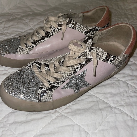 Shu shop sparkly pink women’s shoes 7.5 - Picture 2 of 3